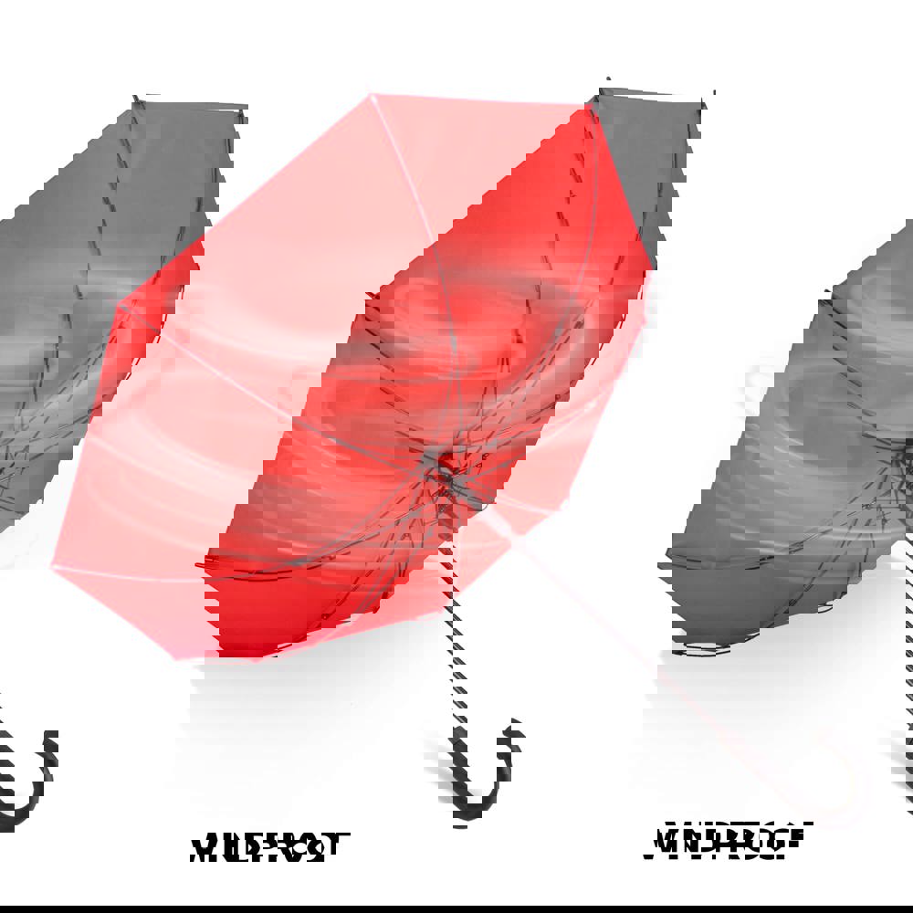 Verdure 190T Pongee 23" Winddichte haakparaplu Auto open