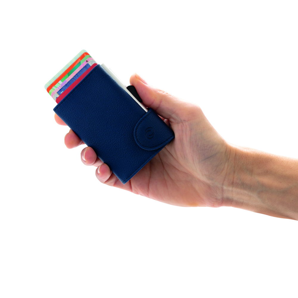 C-Secure aluminium RFID kaarthouder & portemonnee