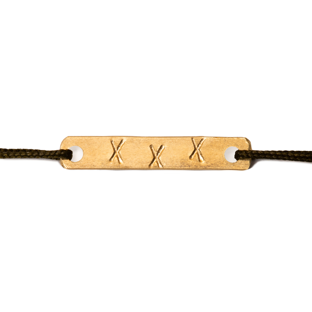NoWa - Armband - Kisses From Amsterdam - goud