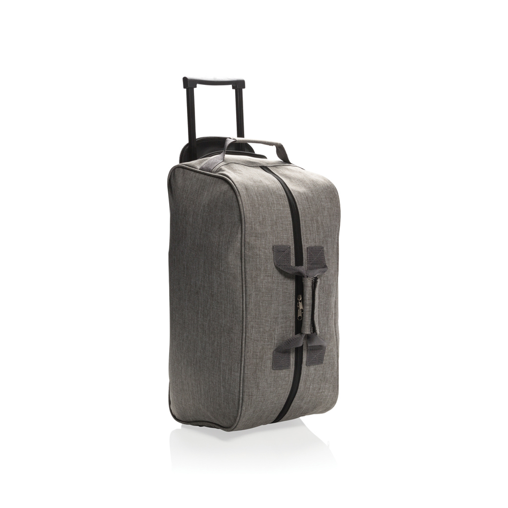 Basic weekend trolley - grijs (± PMS Warm Grey 6)