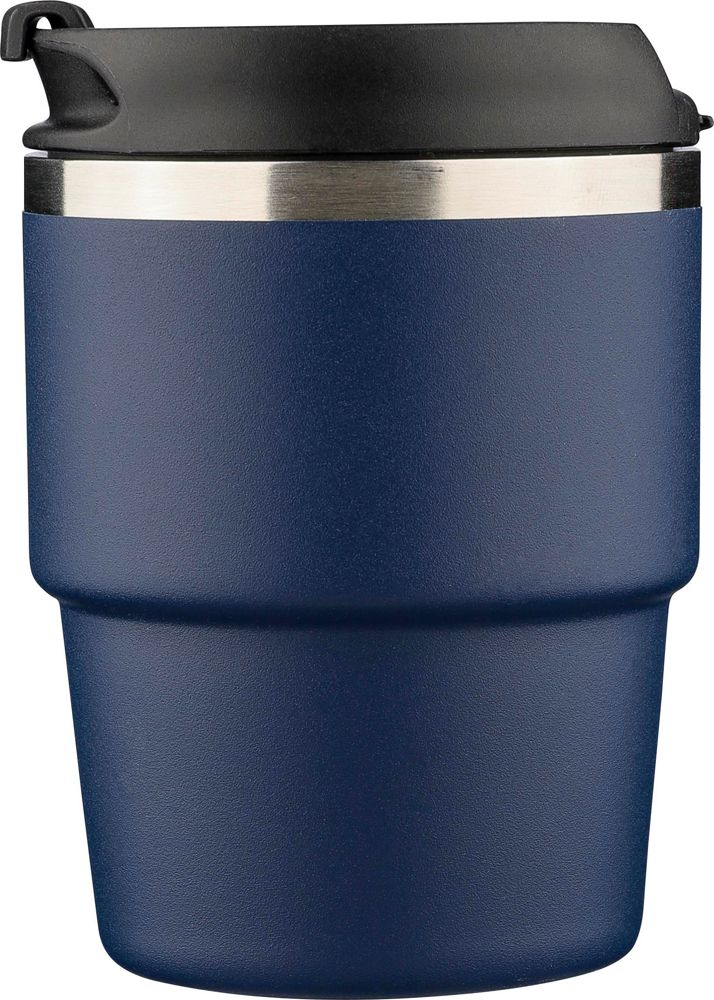 ?Gerecycled roestvrijstalen dubbelwandige drinkbeker (175 ml) Oli