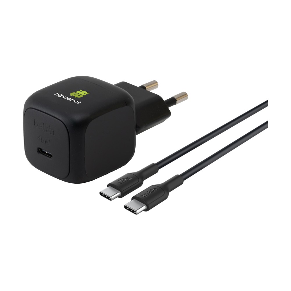 Belkin 45W USB PD Wall Charger with PPS and Cable - Zwart