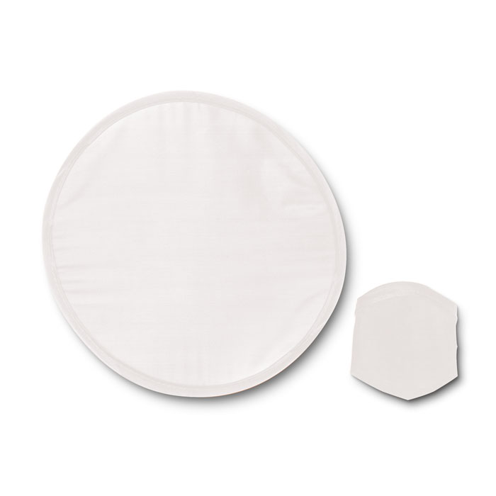 ATRAPA - Opvouwbare nylon frisbee - wit