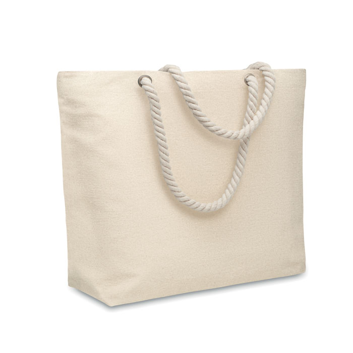 MARE - Strandtas koordhengsel 220gr/m² - beige