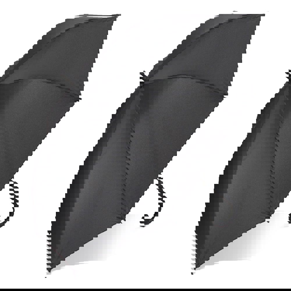 Verdure 190T Pongee 23" Winddichte haakparaplu Auto open - Zwart