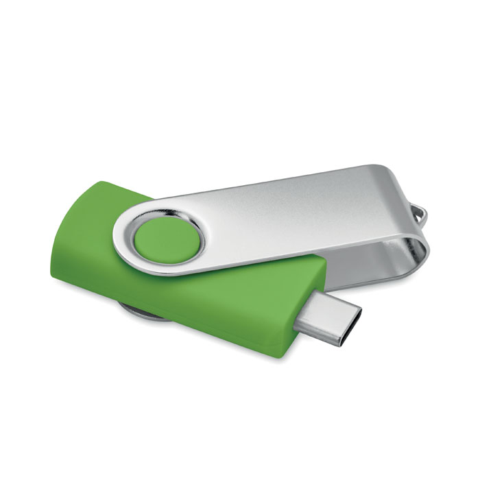 COLODRI - 16GB USB flash 3.0 type-C MO1401 - Limoen