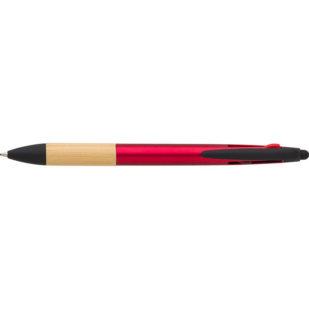 ABS 3-kleuren inkt balpen Malachi - rood