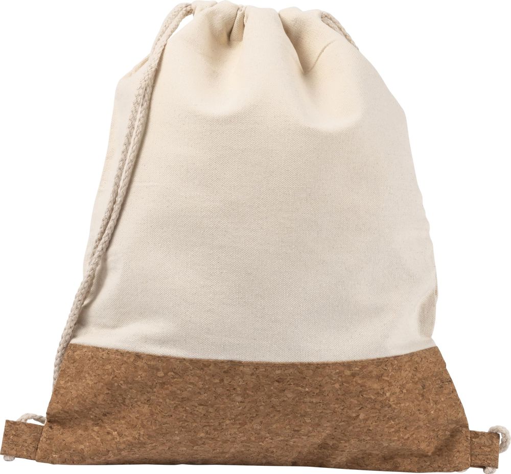 Katoenen rugzak Tianna - khaki (écru)