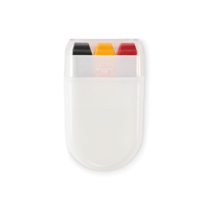 CHEER - Bodypaintstick vlagkleuren - Zwart