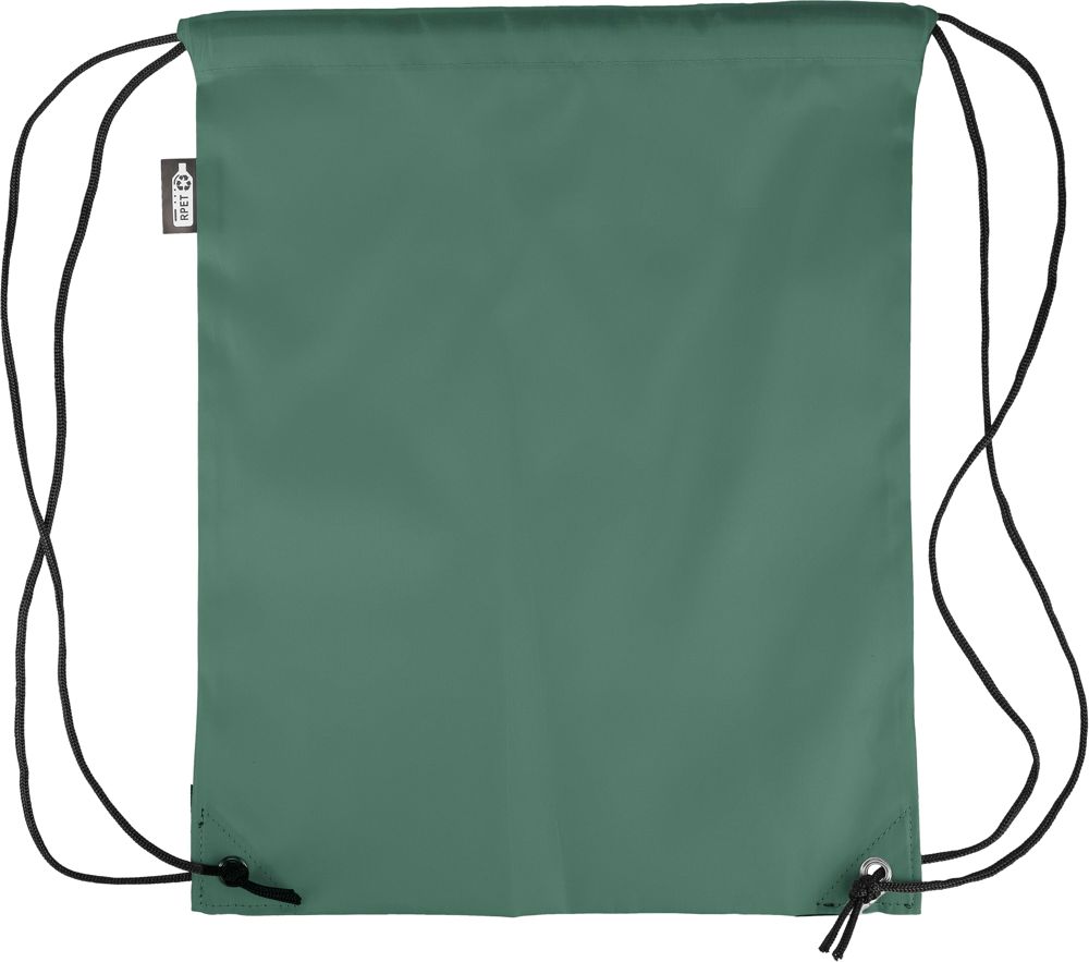 Gerecyclede rPET polyester (210D) trekkoord rugtas Enrique