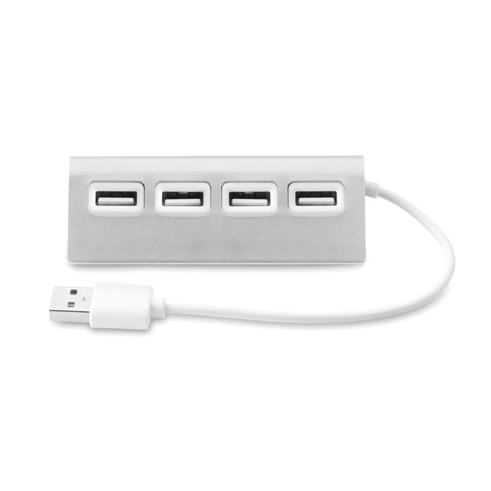 ALUHUB - Hub met 4 poorten