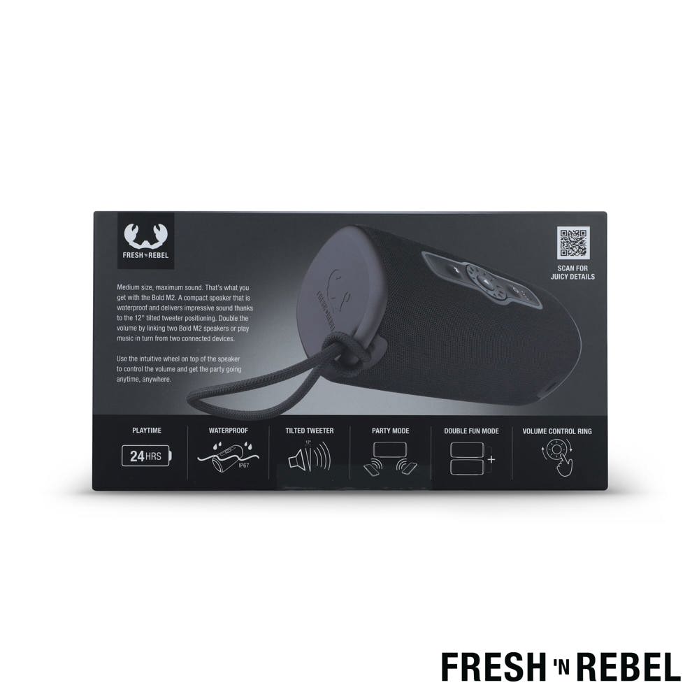  1RB7400 I Fresh 'n Rebel Bold M2 Waterbestendige Bluetooth Speaker