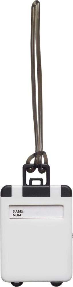 ABS kofferlabel Jenson - wit