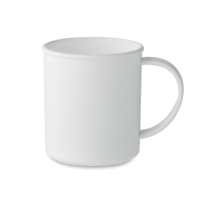 ALAS - Herbruikbare PP mok 300 ml - wit