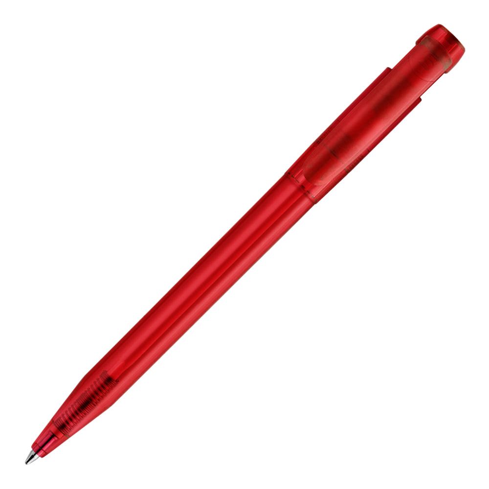 Balpen Pier Clear transparant - Transparant / Rood