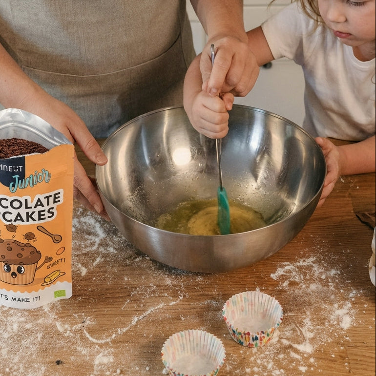 Chocolate cupcakes mix | Pineut Junior | BIO
