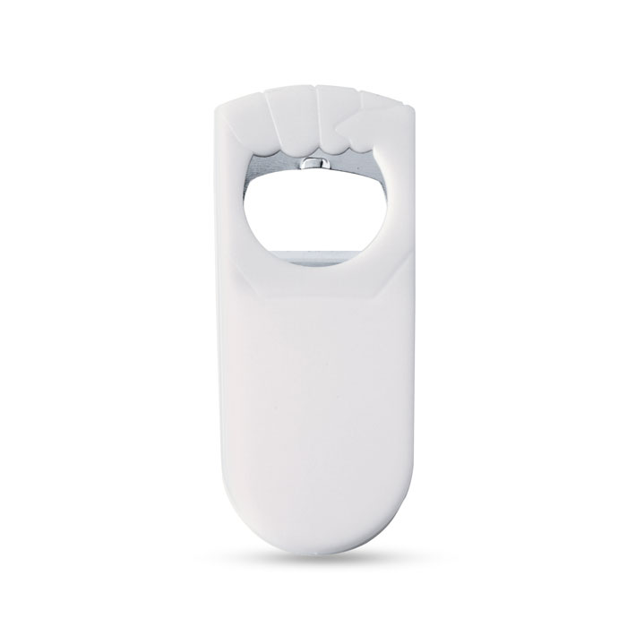 BLABBY - Flessenopener/sluiter - wit