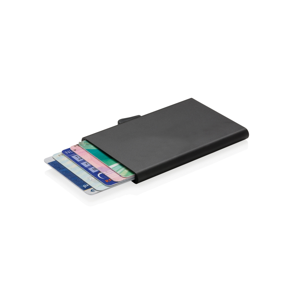 C-Secure aluminium RFID kaarthouder