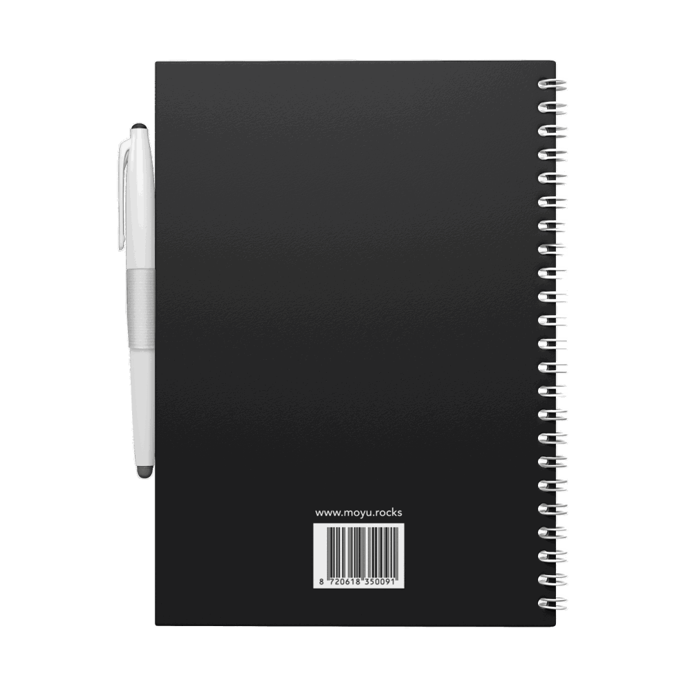 A5 notitieboek herschrijfbaar Premium hardcover