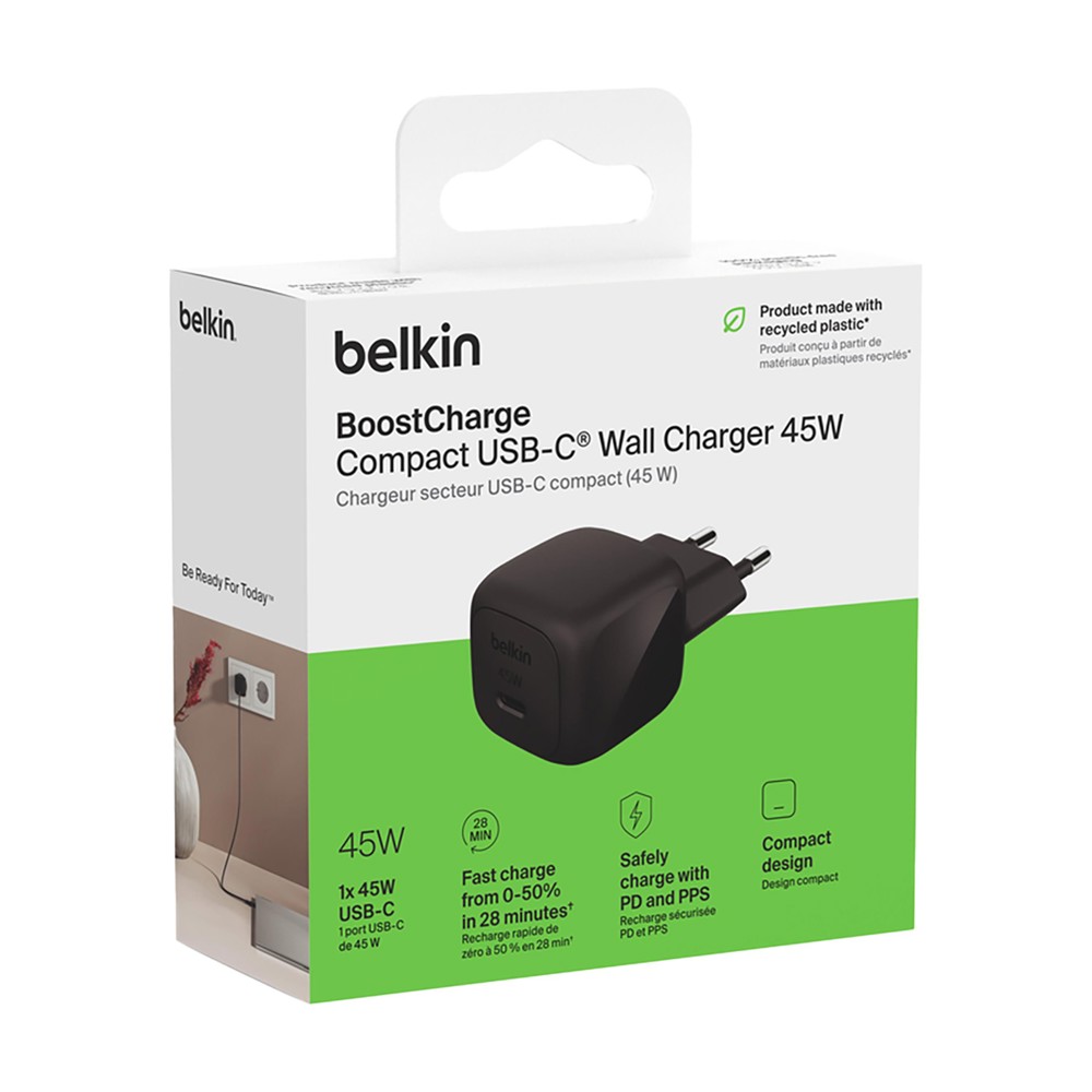 Belkin 45W USB PD Wall Charger met PPS
