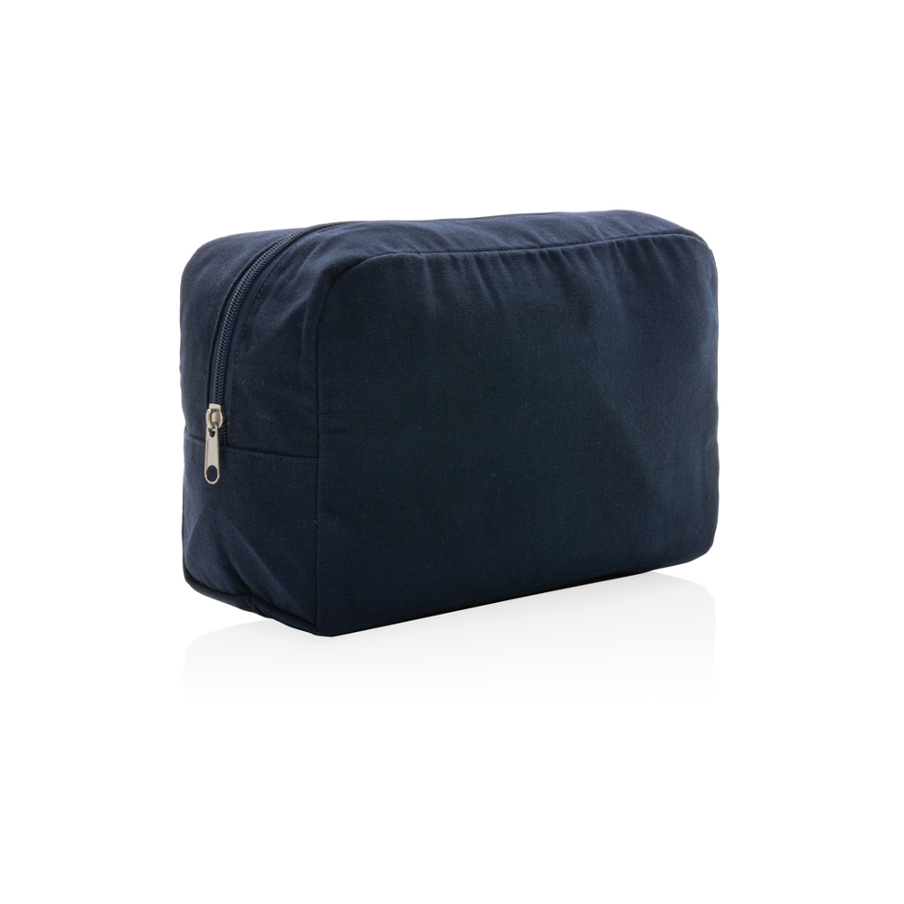 Impact Aware™ 285 gsm rcanvas toilettas ongeverfd - donkerblauw (± PMS 539)