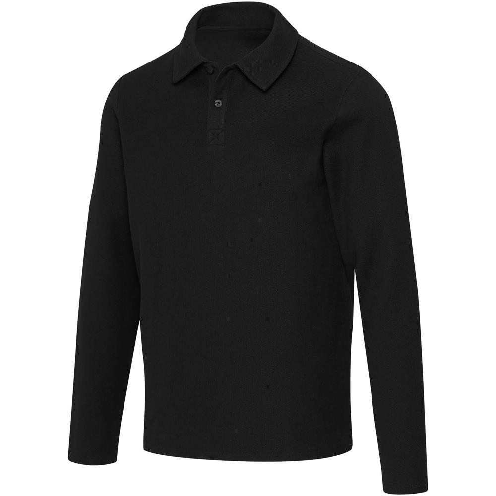 Apollo 245 g/m² uniseks poloshirt met lange mouwen