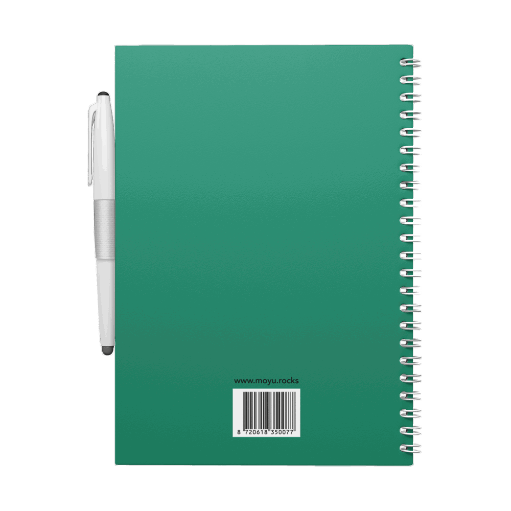 A5 notitieboek herschrijfbaar Hardcover