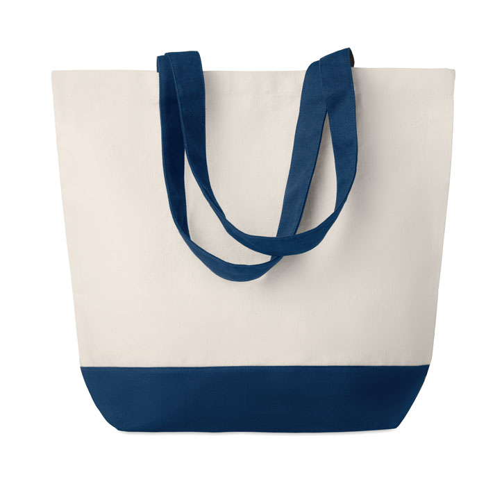 KLEUREN BAG - Canvas strandtas 280 g/m² - blauw