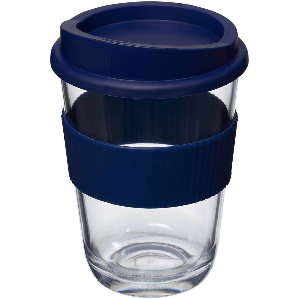 Americano® Cortado 300 ml beker met grip - blauw