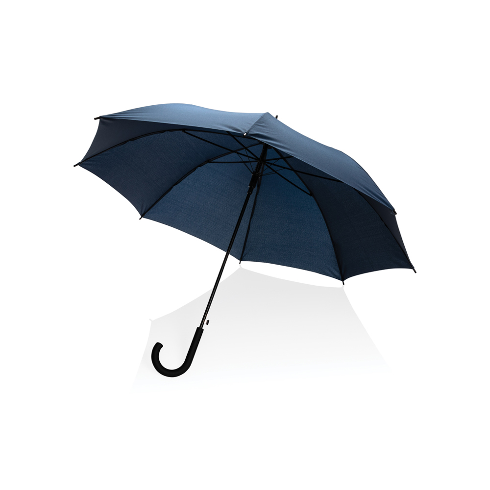 23" Impact AWARE™ RPET 190T standard auto open paraplu - donkerblauw (± PMS 539)