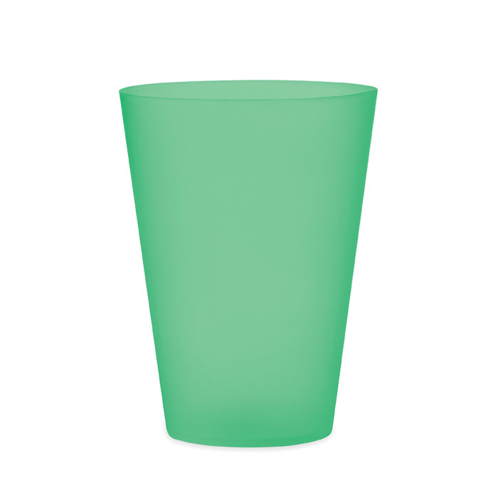 FESTA - Herbruikbare event beker 300ml - Transparant Groen