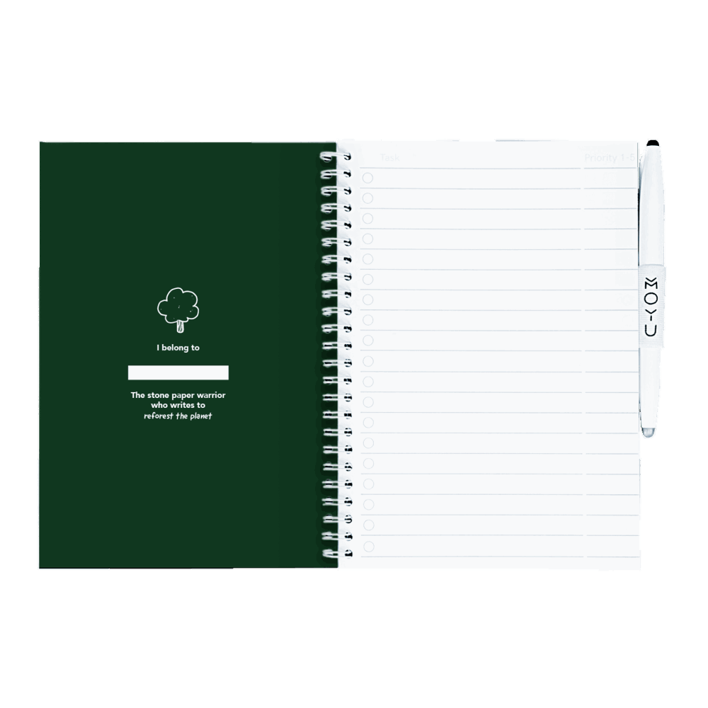 A5 notitieboek herschrijfbaar Premium hardcover