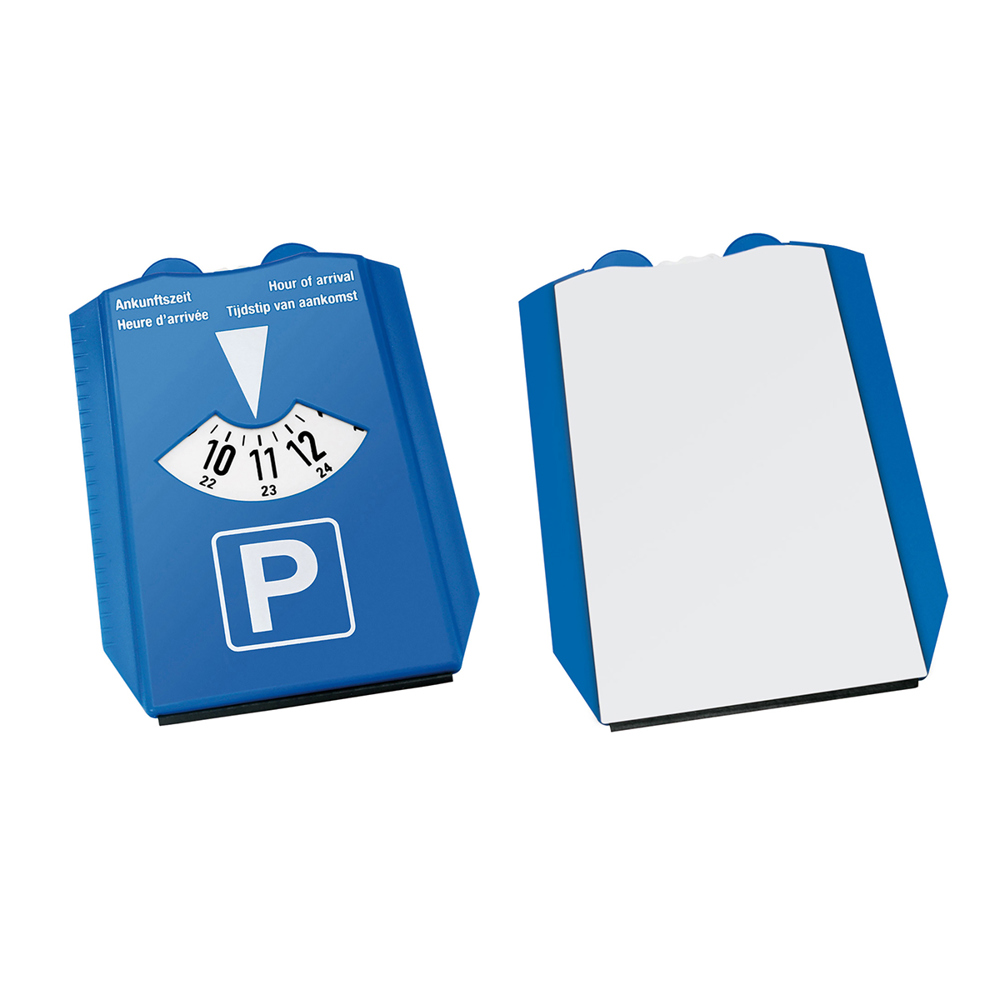 Parkeerschijf "Alpha Duo" - blauw/wit/blauw