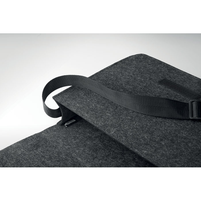 BAGLO - Vilten laptoptas van RPET
