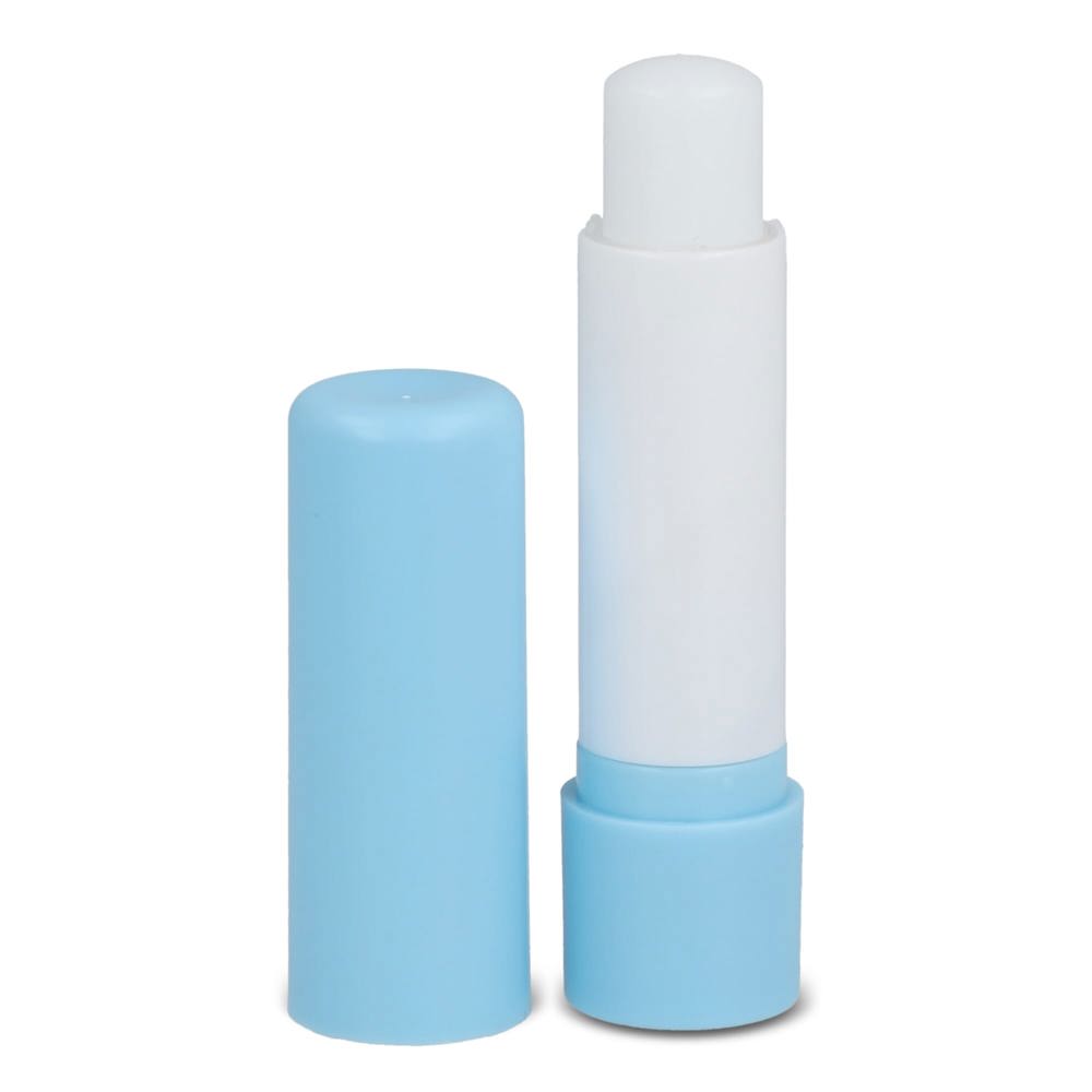 Klassieke lippenbalsemstick gerecycled materiaal - lichtblauw