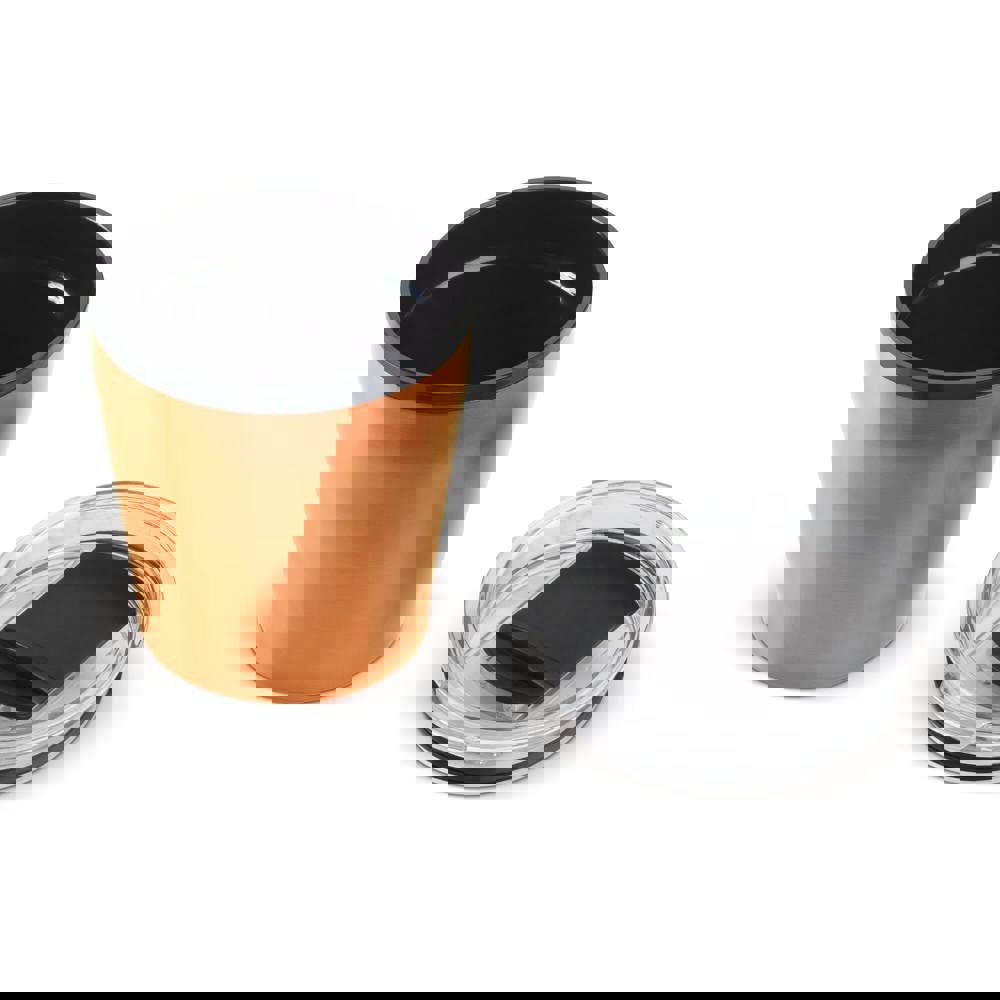 Koffiebeker metallic 180ml