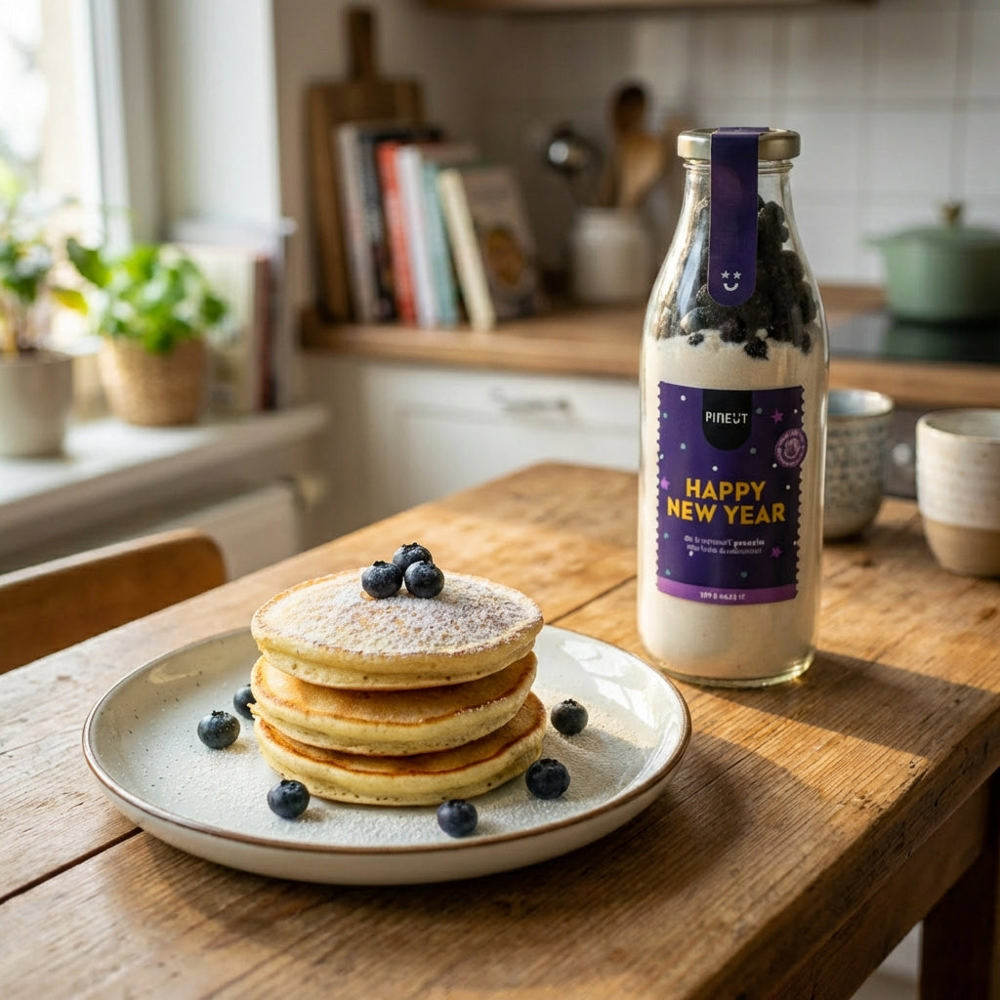 Cake | fles | Happy New Year Pancakes